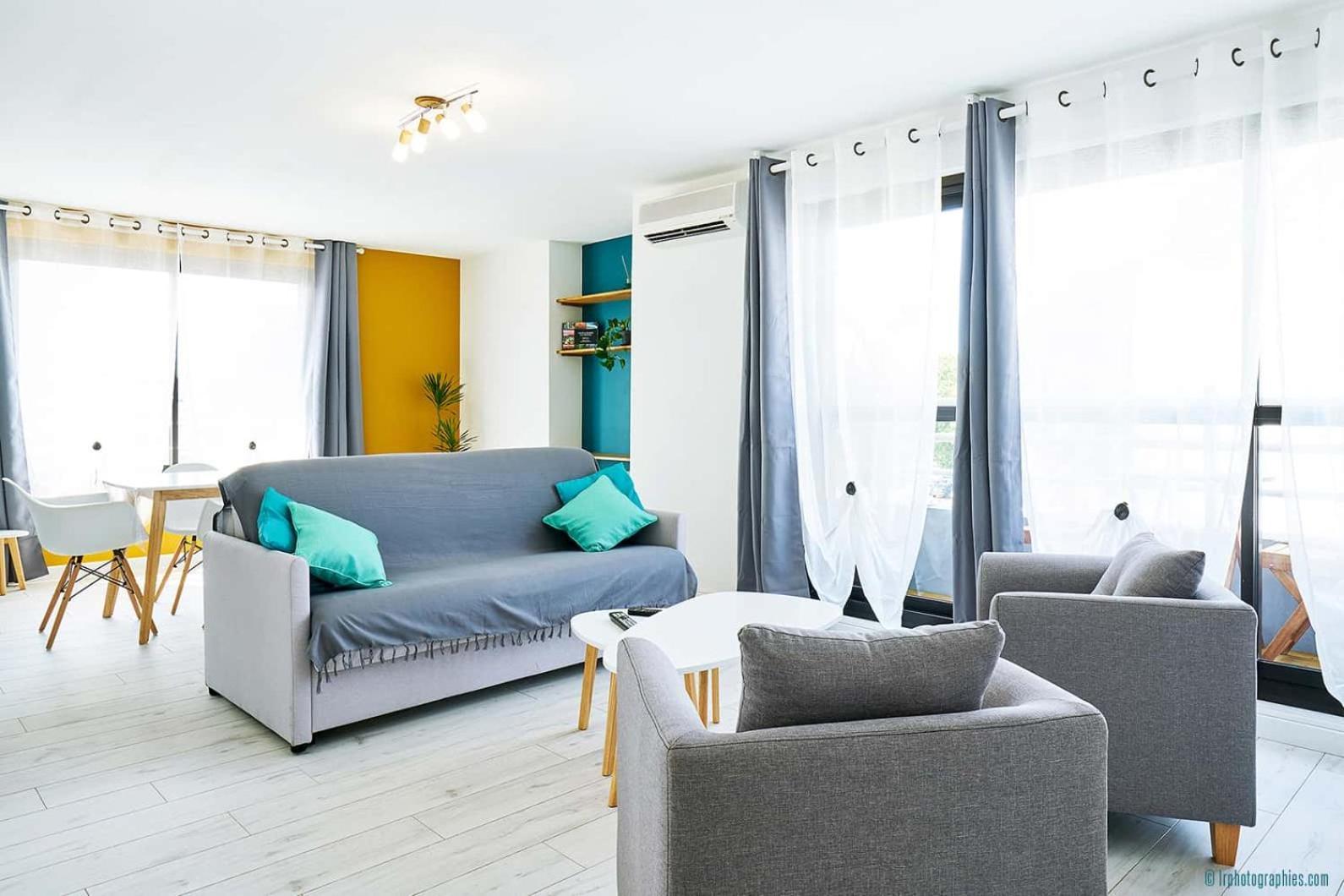 T2 Cosy A 100M De La Plage, Saint-Pierre, Luma Appart Exterior photo